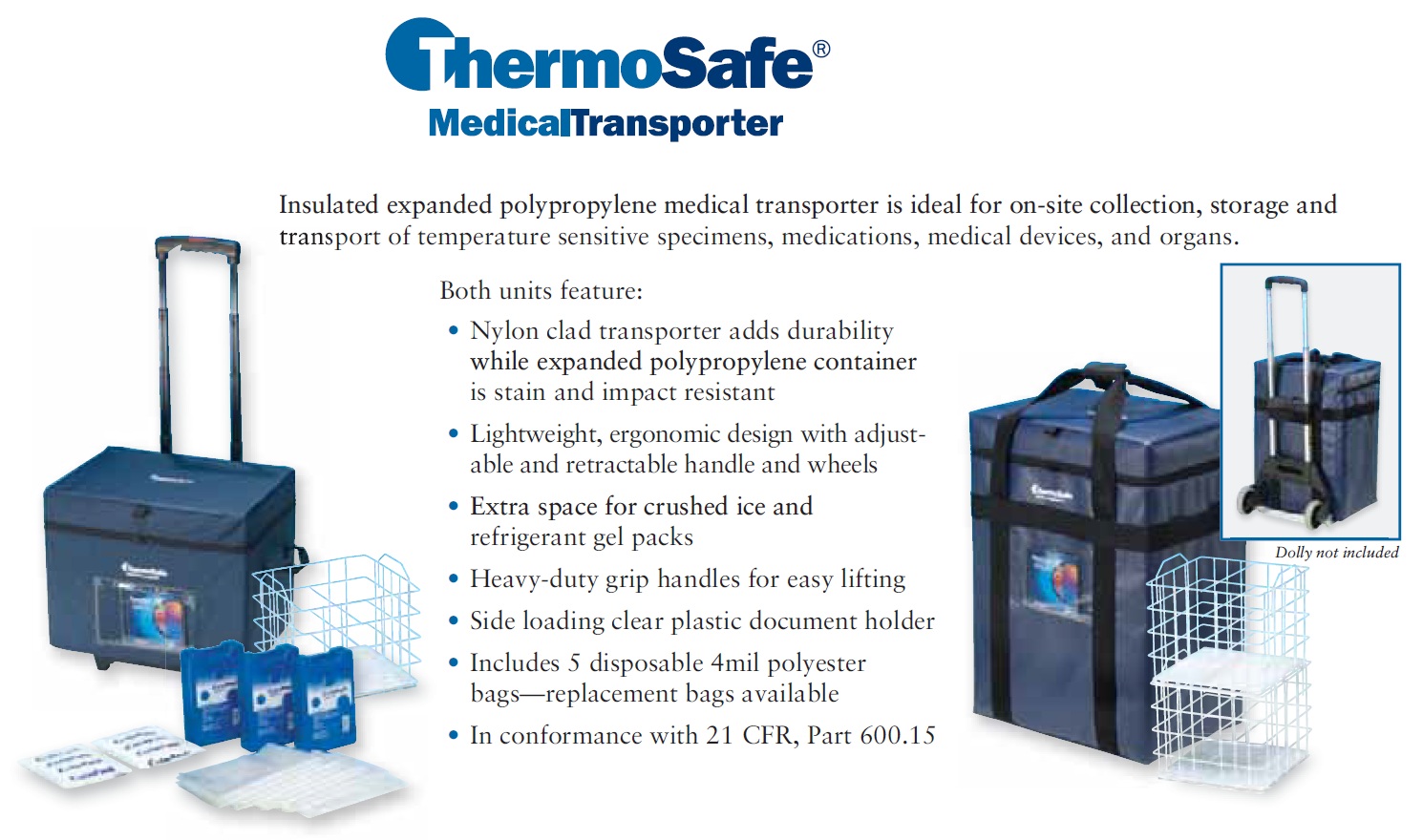 ThermoSafe Medical Transporters